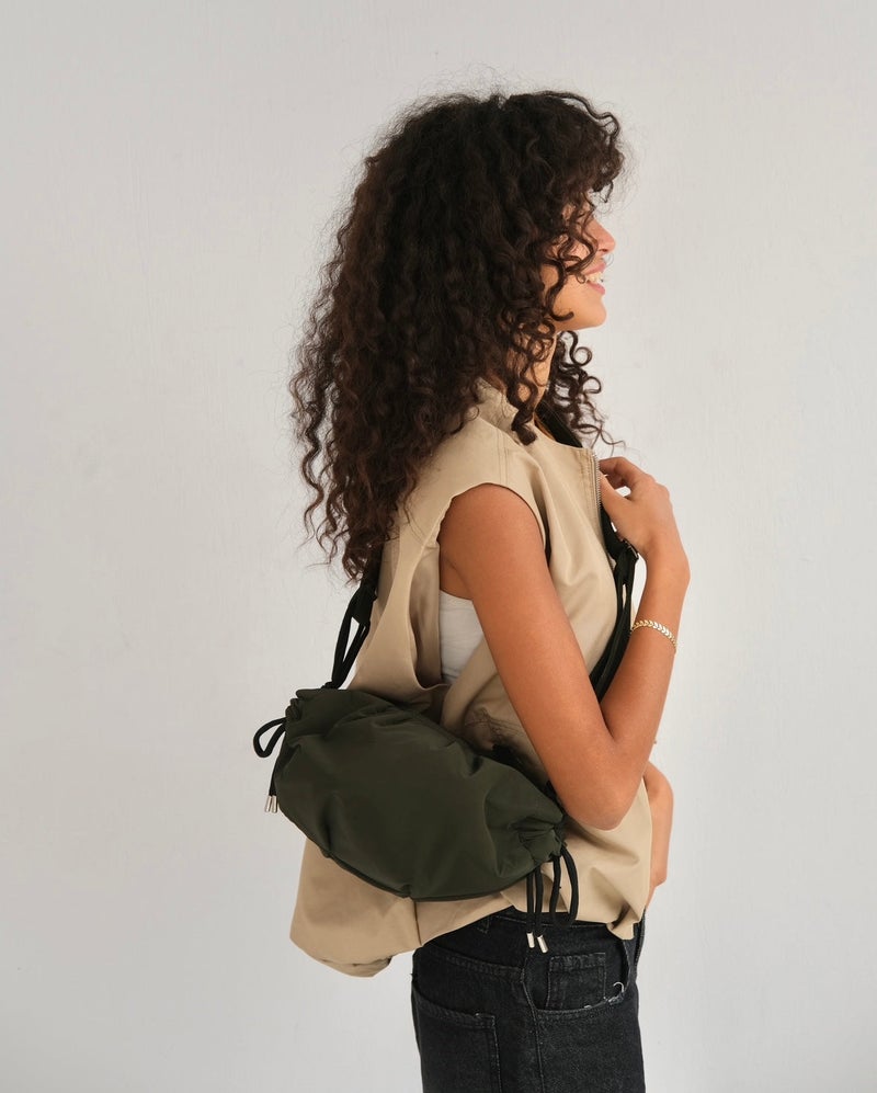 Zuri Small string- Olive - Image 1